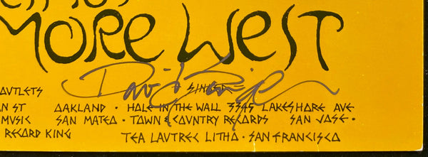 AUCTION - BG-231 - Jethro Tull - Ian Anderson & David Singer Signed - Fillmore West - 1970 Poster - Excellent