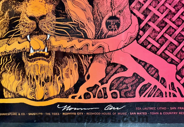 BG-273/274 - Poco - Commander Cody - Norman Orr Signed - 1971 Poster - Fillmore West - CGC Graded 8.5