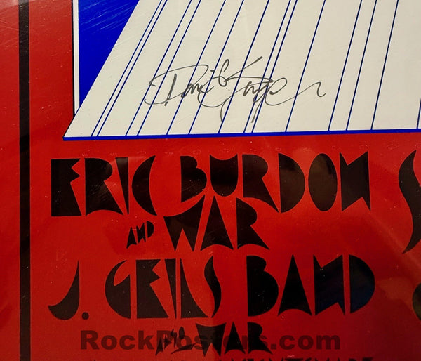 BG-275 - Santana - David Singer - 1971 Poster - Winterland & Fillmore West - CGC Graded 9.6