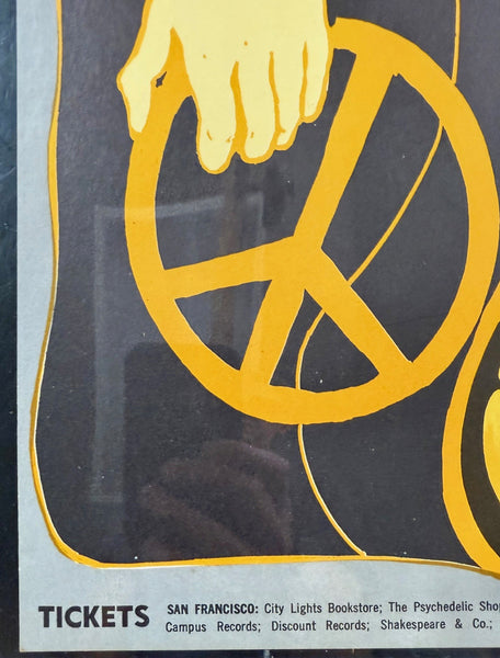 BG-38-RP-4 - Grateful Dead - Wes Wilson - 1966 Poster - Fillmore Auditorium - CGC Graded 8.5