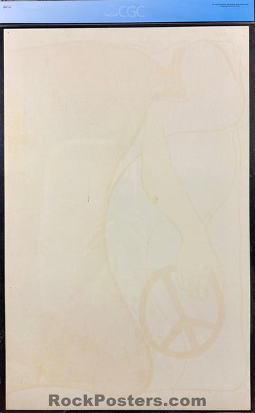 BG-38-RP-4 - Grateful Dead - Wes Wilson - 1966 Poster - Fillmore Auditorium - CGC Graded 8.5