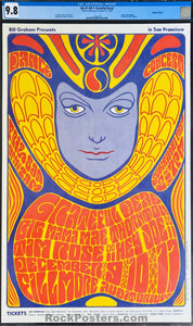 BG-41 - Grateful Dead - Wes Wilson - 1966 Poster - Fillmore Auditorium - CGC Graded 9.8