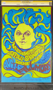 BG-76 - Muddy Waters - Bonnie MacLean Signed - 1967 Poster - Fillmore Auditorium - CGC Graded 9.8