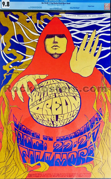 BG-79 - Cream - Eric Clapton - Bonnie MacLean - 1967 Poster
