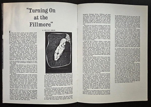AUCTION - Grateful Dead/Jefferson Airplane - BG 81 - Jim Blashfield - 1967 Concert Program - Near Mint