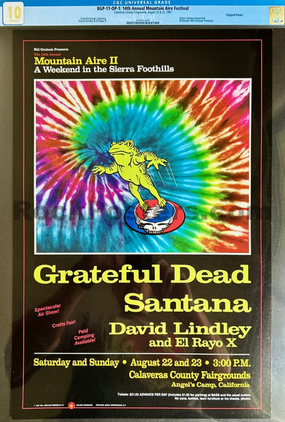BGP-17 - Grateful Dead - Santana/David Lindley - Mountain Aire