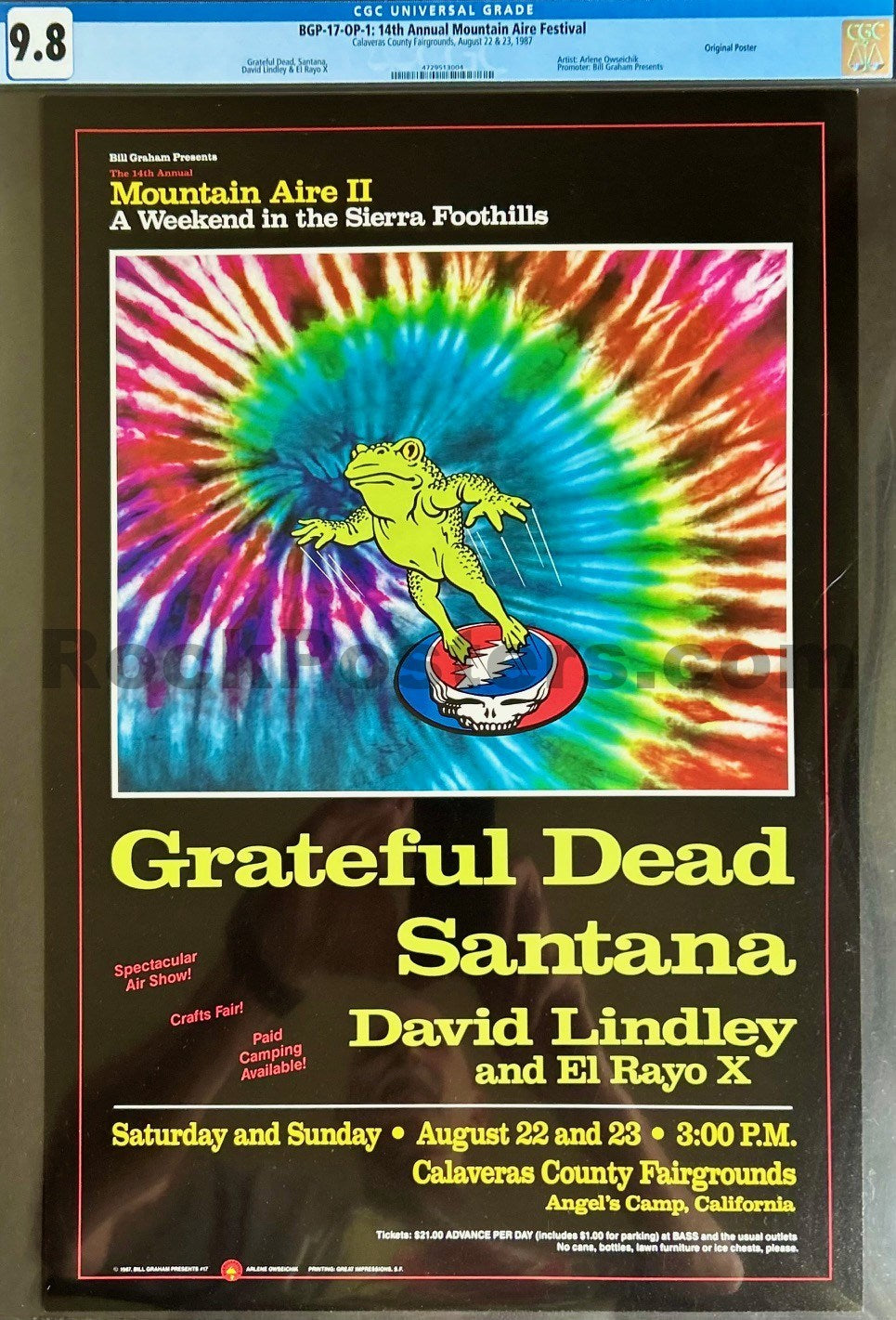 BGP-17 - Grateful Dead - Santana/David Lindley - Mountain Aire