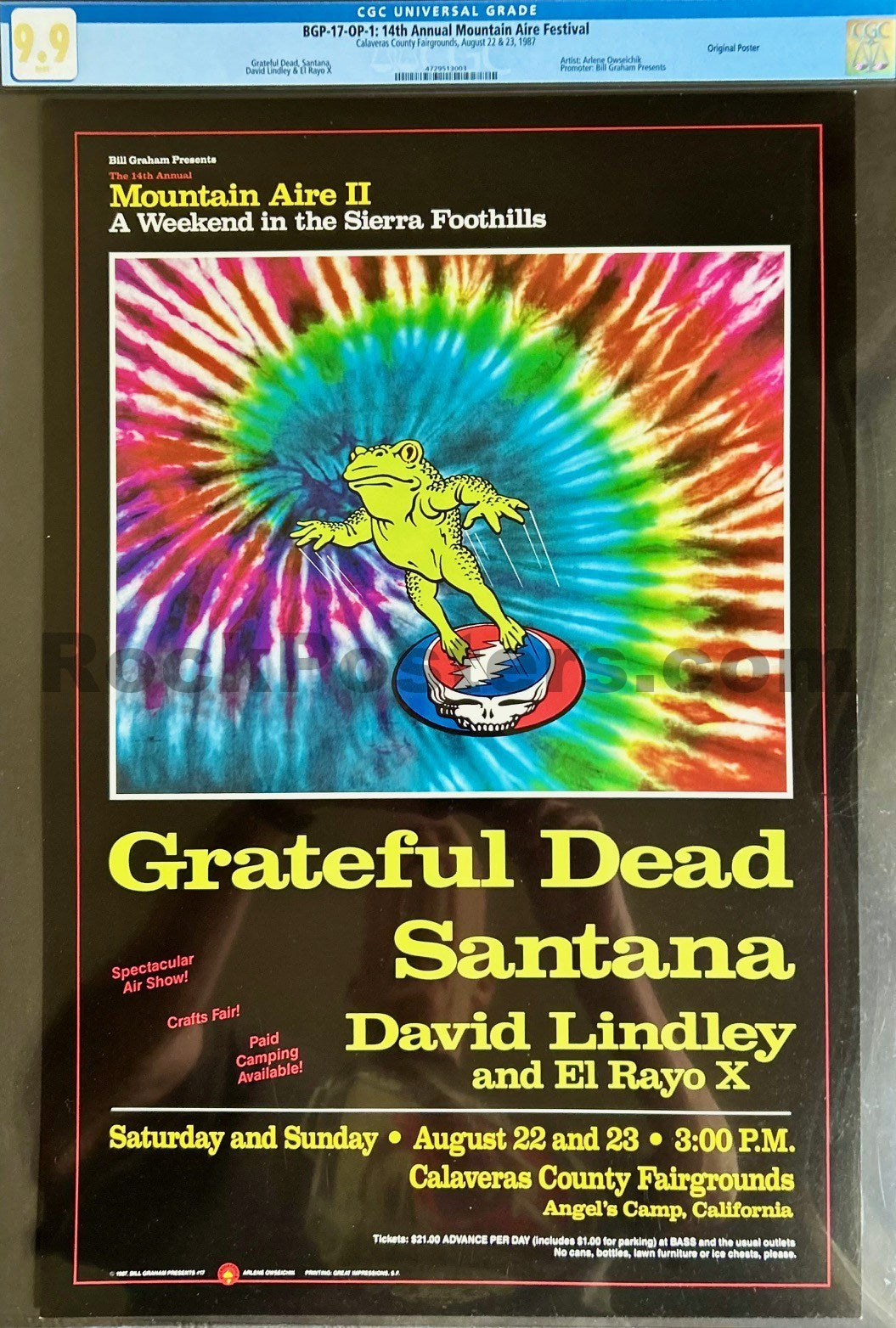 BGP-17 - Grateful Dead - Santana/David Lindley - Mountain Aire