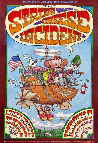 BGP-230 - String Cheese Incident - 2000 Poster - Warfield Theater