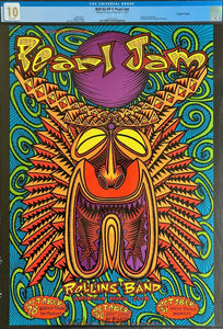 BGP-83 - Pearl Jam - 1993 Poster - Warfield Theater - CGC Graded 10 GEM MINT