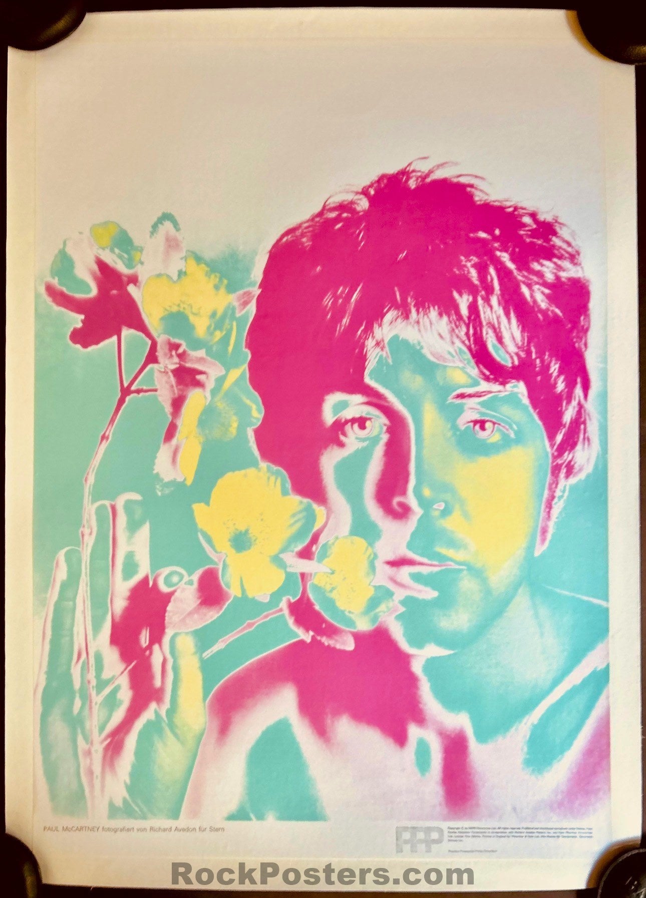 AUCTION - The Beatles - Stern Magazine - Richard Avedon - 4 Poster