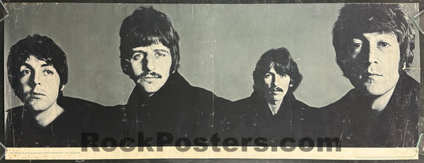 AUCTION - The Beatles - 1967 Look Magazine - 5 Poster Set - Richard Avedon - Very Good