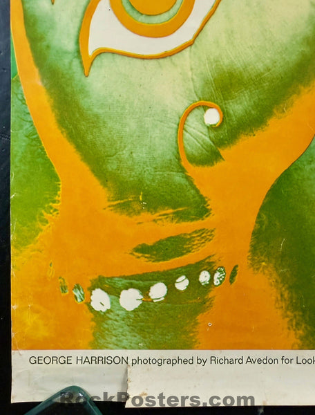 AUCTION - The Beatles - 1967 Look Magazine - 5 Poster Set - Richard Avedon - Very Good