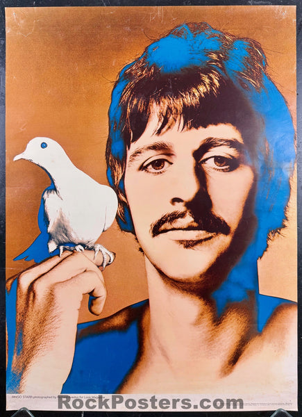 AUCTION - The Beatles - 1967 Look Magazine - 5 Poster Set - Richard Avedon - Very Good