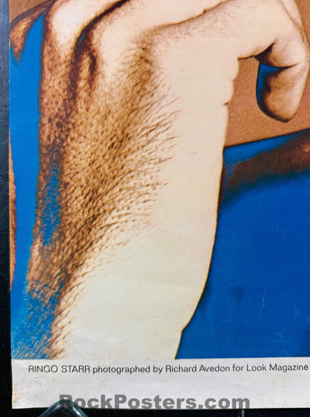 AUCTION - The Beatles - 1967 Look Magazine - 5 Poster Set - Richard Avedon - Very Good