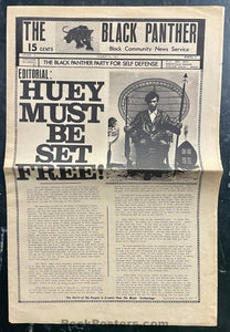 AUCTION - Black Panthers - Underground Newspaper - 1967 - Excellent