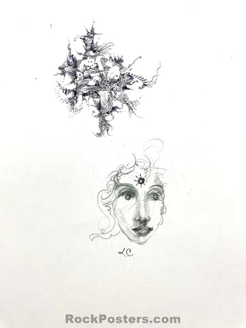 AUCTION - Original Artwork - Lee Conklin - Pencil & Ink Drawings - 1974 - Near Mint