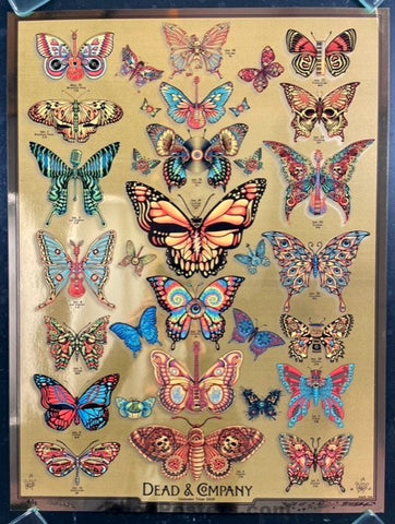 AUCTION -  Dead & Company - San Francisco '23 - Emek - Gold Foil Variant - AP Edition of 12 - Near Mint