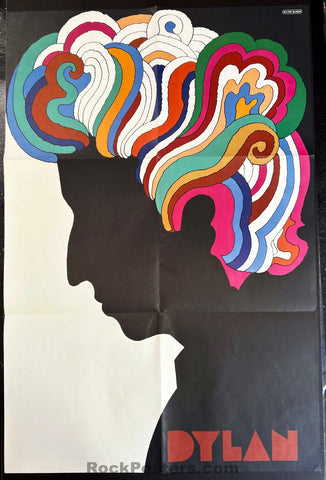 AUCTION - Bob Dylan - Original 1967 Poster - Milton Glaser - Excellent