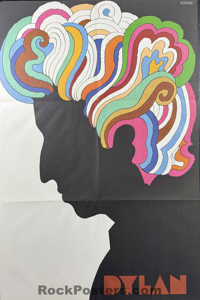 AUCTION - Bob Dylan - Milton Glaser - Original 1967 Poster - Excellent