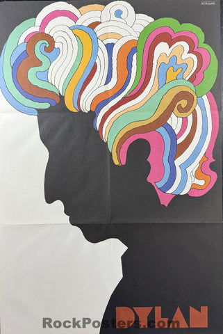 AUCTION - Bob Dylan - Milton Glaser - Original 1967 Poster - Excellent