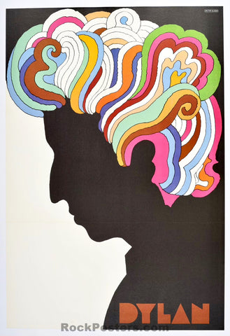 AUCTION - Bob Dylan - Original 1967 - Linen Backed Poster - Milton Glaser - Near Mint