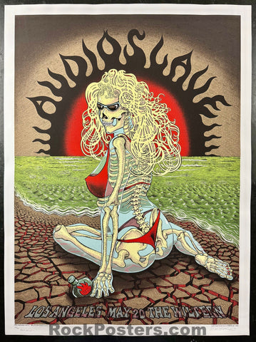 AUCTION - Audioslave - Los Angeles '05 - Brown Variant - Edition of 30 - Emek - Near Mint Minus