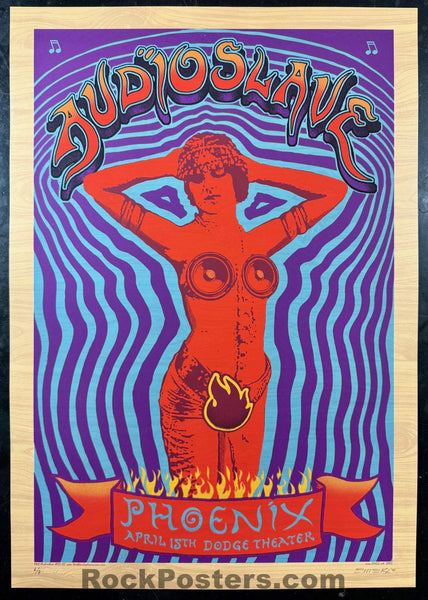 AUCTION - Audioslave - Phoenix '05 - Wood Edition of 7 - Emek - Near Mint