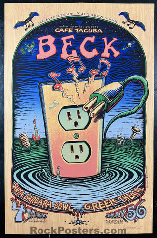 AUCTION - Beck - California Tour '00 - Wood Variant Edition - Emek - Near Mint