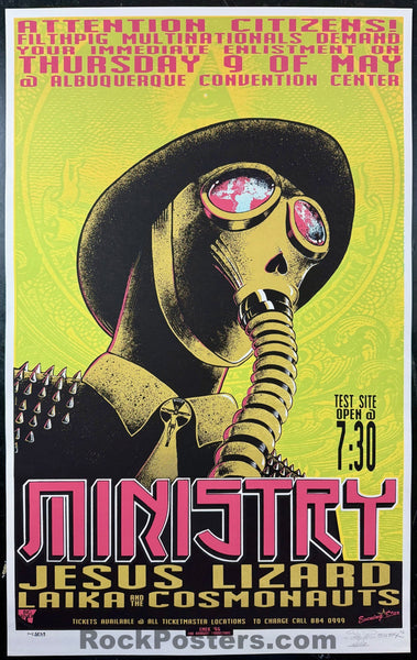 AUCTION - Ministry - Albuquerque '96 - 1st Edition - Emek - Near Mint Minus