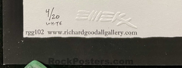 AUCTION - Nick Cave - Manchester '06 - Emek - White Variant Edition - Mint