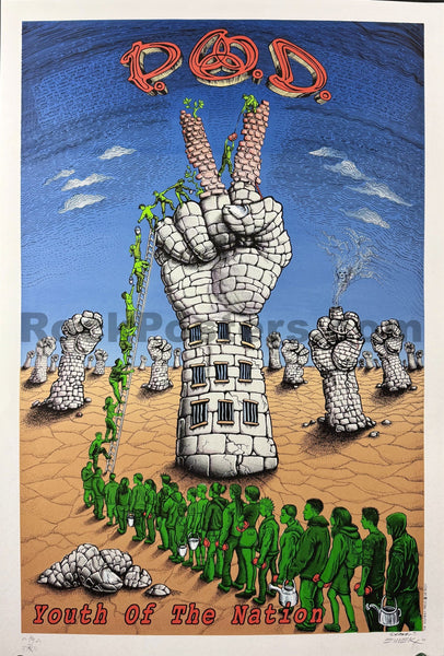 AUCTION - P.O.D. - Youth of the Nation Tour '02 - 1st Edition - Emek - Near Mint