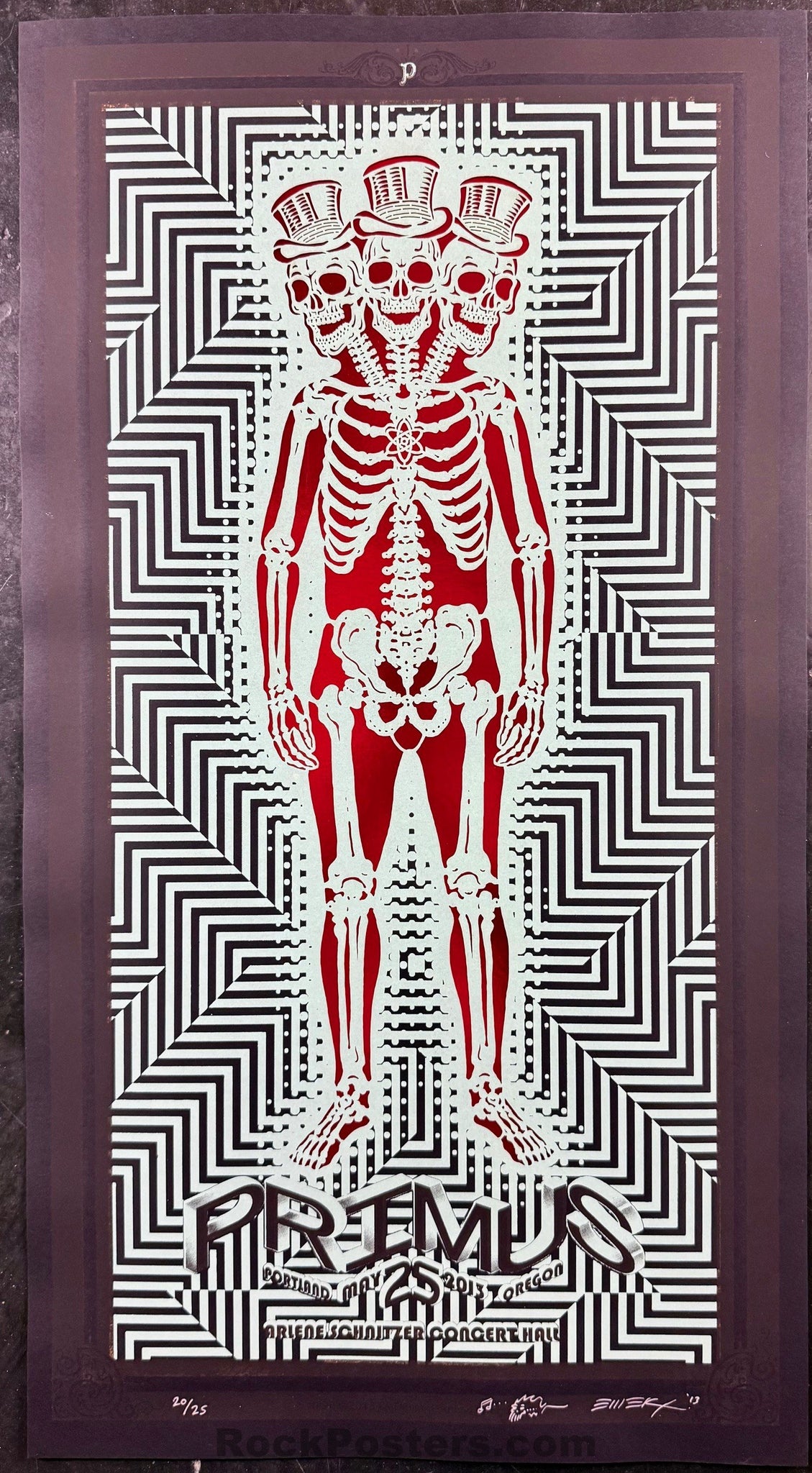 AUCTION - Primus - Portland '13 - Black Variant - Edition of