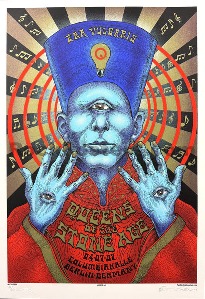 AUCTION - Queens of the Stone Age - Koln, Germany '07 - 1st Edition - Emek - Near Mint