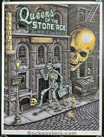 AUCTION - Queens of the Stone Age - New York City '17 - Emek - A/P - Mint
