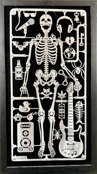 AUCTION - RAWK - Model Poster Kit '21 - Black Velvet Edition - Emek - Mint