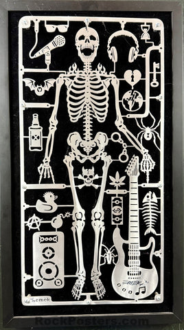 AUCTION - RAWK - Model Poster Kit '21 - Black Velvet Edition - Emek - Mint