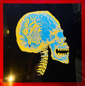 AUCTION - Tool -  X-Ray '08 - Emek - Metal Poster - Black on Red - Edition of 20 - Near Mint