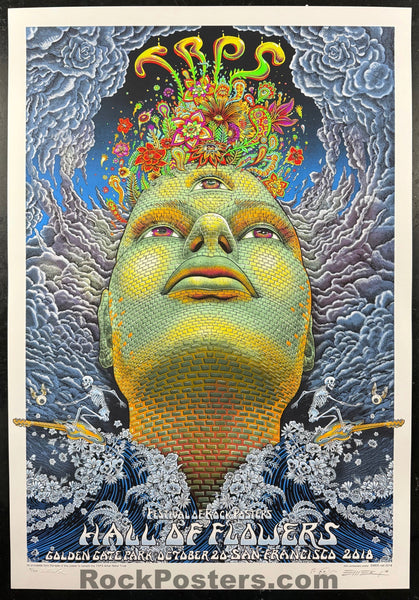 AUCTION - TRPS - The Rock Poster Society - San Francisco '18 - 1st Edition Silkscreen - Emek - Mint