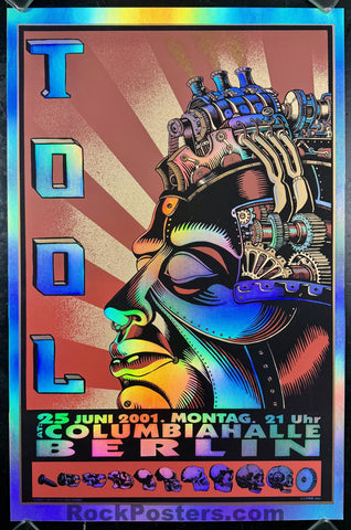 AUCTION - Tool - Berlin '01 - Foil Variant Edition Silkscreen - Emek - Mint