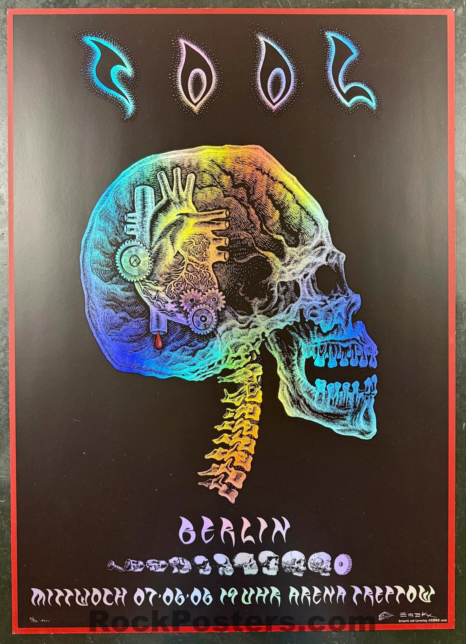 AUCTION - Tool Berlin '06 - Foil Variant - Edition of 40 - Emek