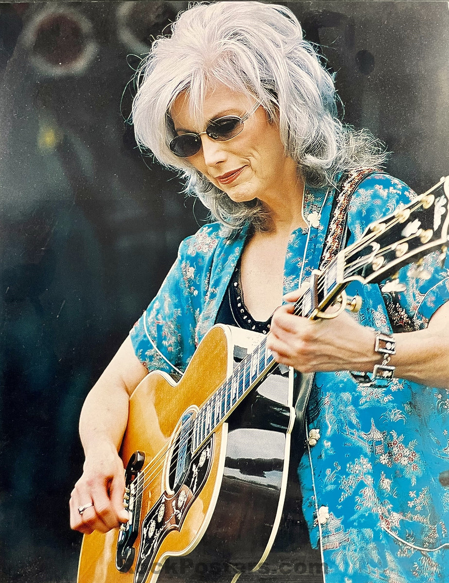 Emmylou Harris - Live Concert - Color Photograph - Near Mint – SF Rock ...