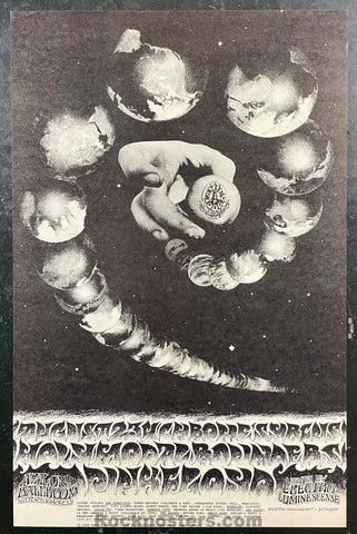 AUCTION - FD-131 - Pink Floyd - 1968 Poster - Avalon Ballroom - Near Mint Minus