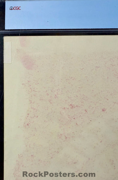 AUCTION - FD-13 - Captain Beefheart - Mouse & Kelley - 1966 Poster  - Avalon Ballroom - CGC Graded 9.0