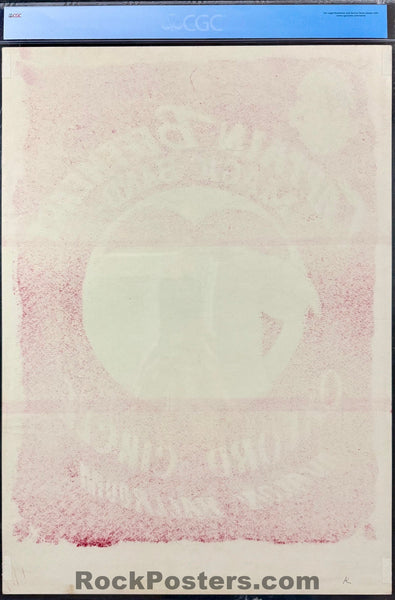 AUCTION - FD-13 - Captain Beefheart - Mouse & Kelley - 1966 Poster  - Avalon Ballroom - CGC Graded 9.0