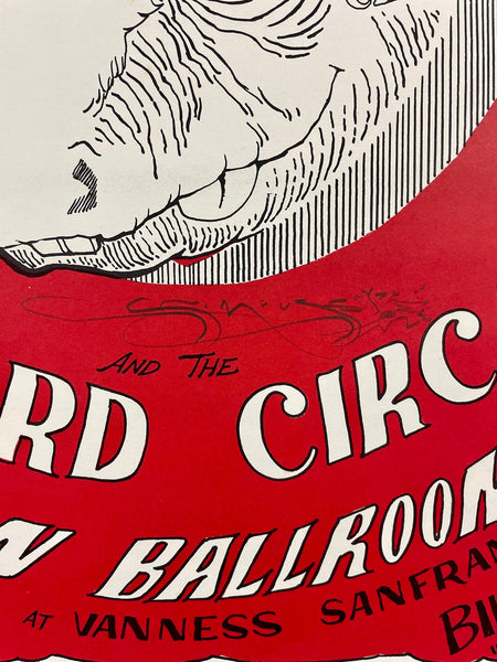 FD-13-RP-2 - Captain Beefheart - Mouse & Kelley Signed - 1966  Poster - Avalon Ballroom - Excellent