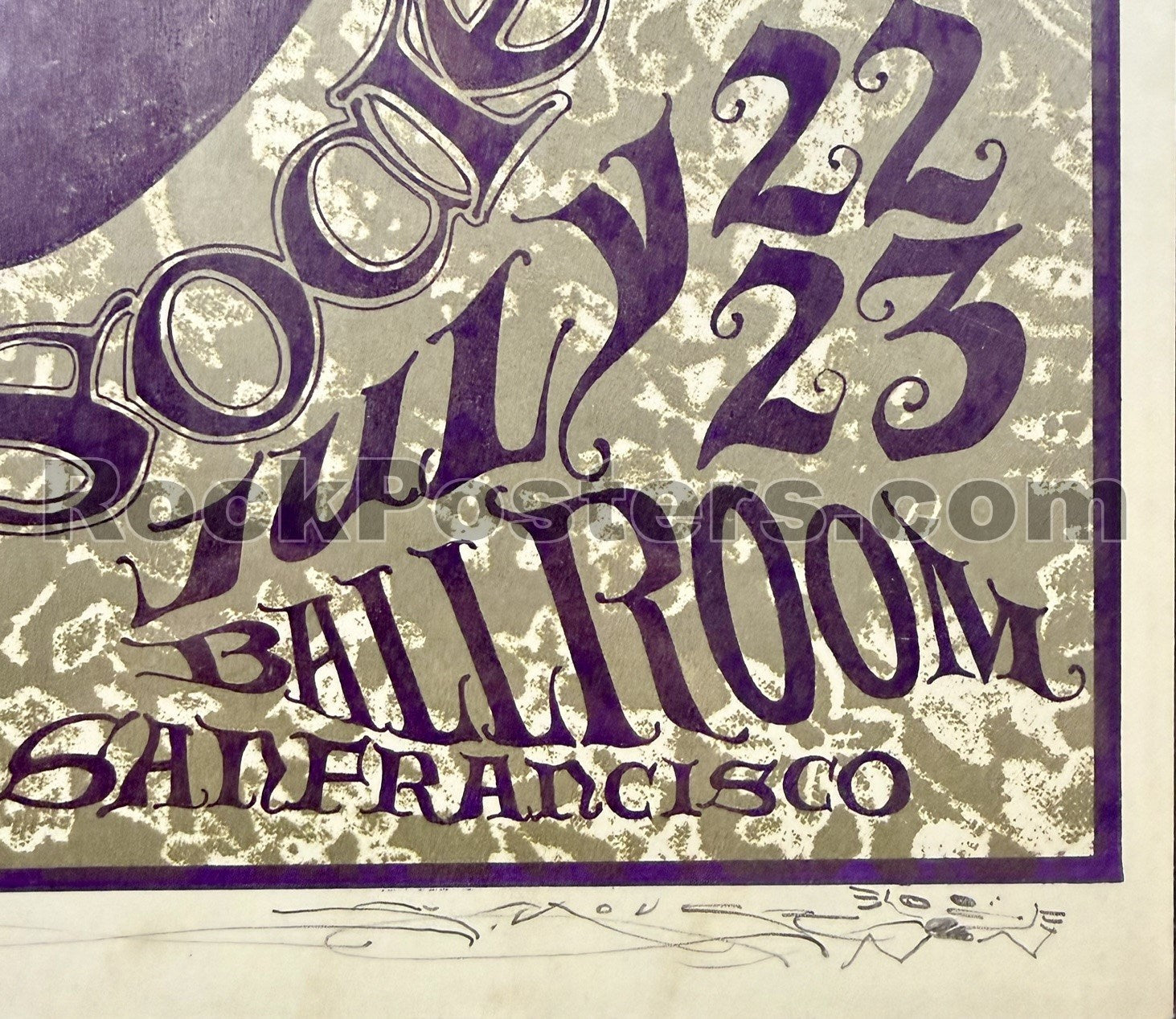 FD-17 - Jefferson Airplane - Mouse Signed - 1966 Poster - Avalon