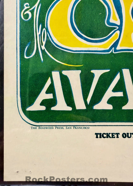 AUCTION - FD-23 - Captain Beefheart - Mouse Signed - 1966 Poster - Avalon Ballroom - CGC Graded 7.0