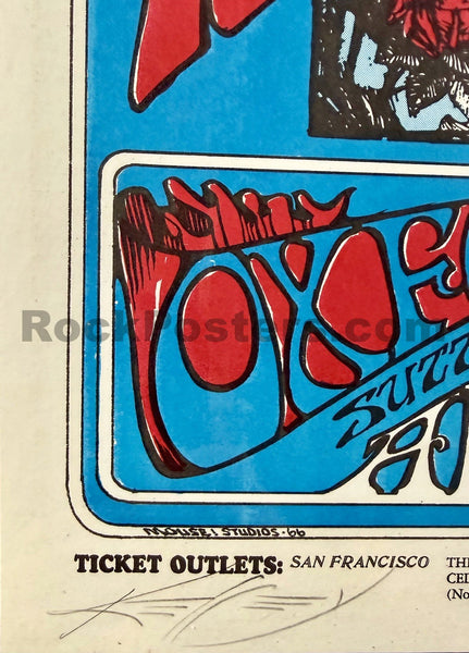 FD-26 - Grateful Dead - Mouse & Kelley SIGNED - 1966 Poster - Avalon Ballroom - CGC Graded 9.8 - SF Rock Posters & Collectibles