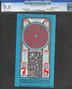 AUCTION - BG-30-OHB-A - Grateful Dead - Wes Wilson - Winterland - 1966 Handbill - CGC Graded 9.8